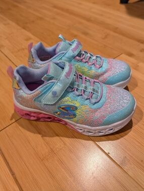 Skechers Kids Light-Up Sneakers in Aqua, Pink, Purple and Yellow